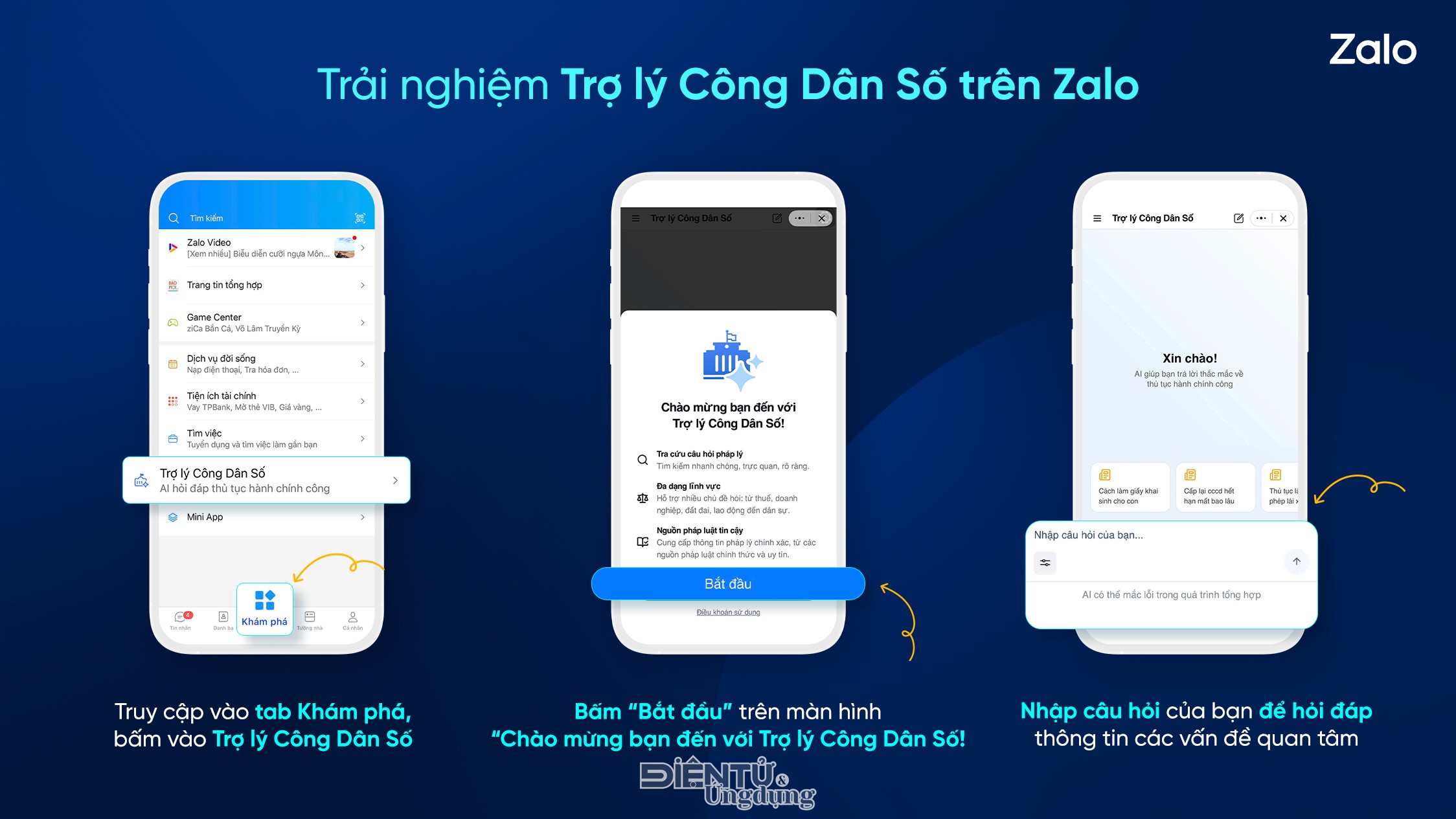 Zalo ra mắt Trợ lý công dân số AI