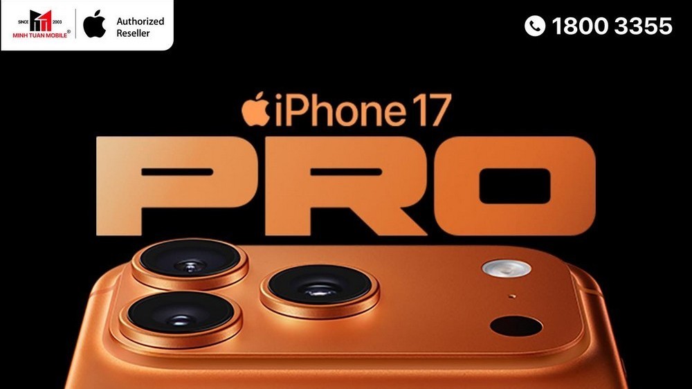 Minh Tuấn Mobile mở đăng ký thông tin iPhone 17 Series và iPhone Air chính hãng