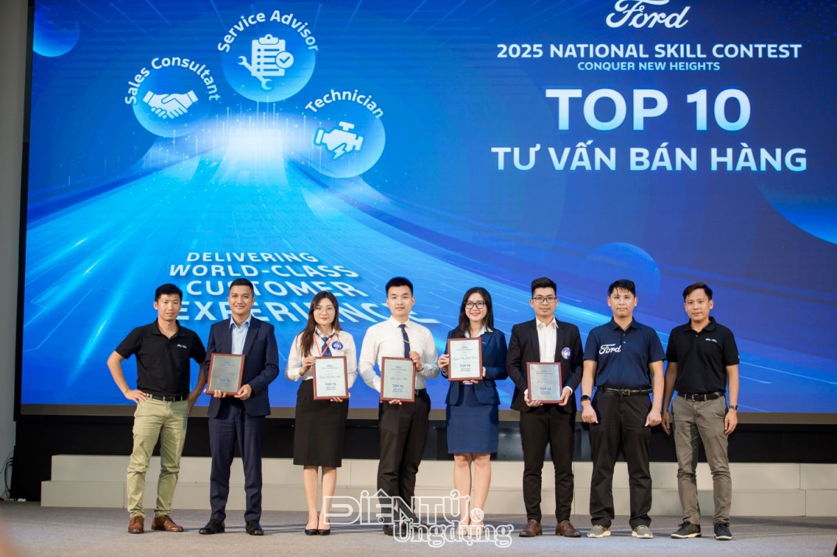 Ford Việt Nam tổ chức Hội thi Tay nghề toàn quốc 2025