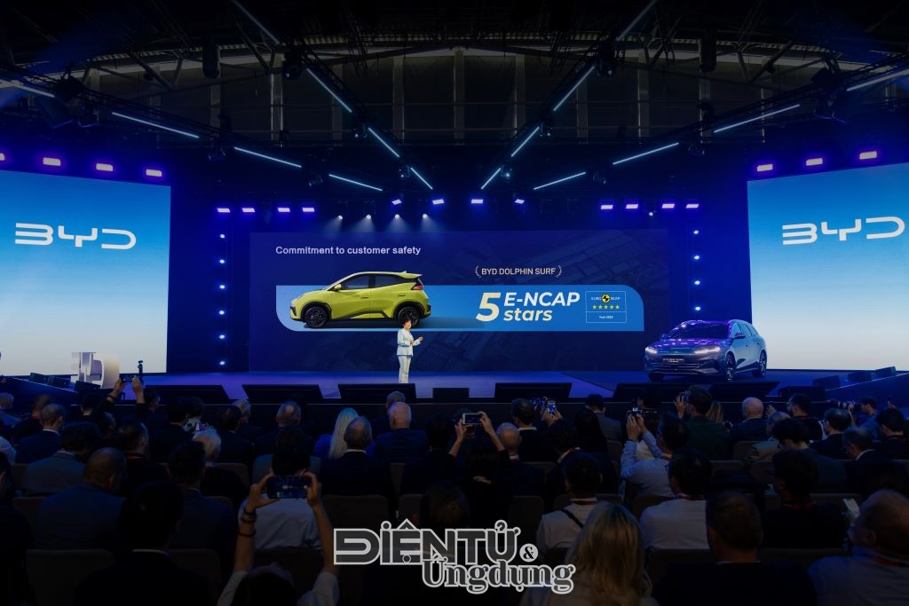 BYD tung 'cú đúp' ấn tượng tại triển lãm IAA Mobility 2025