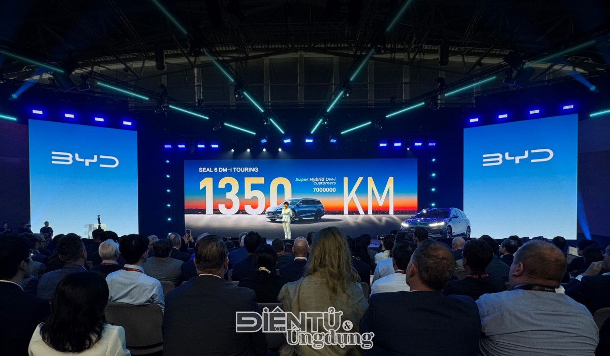 BYD tung 'cú đúp' ấn tượng tại triển lãm IAA Mobility 2025