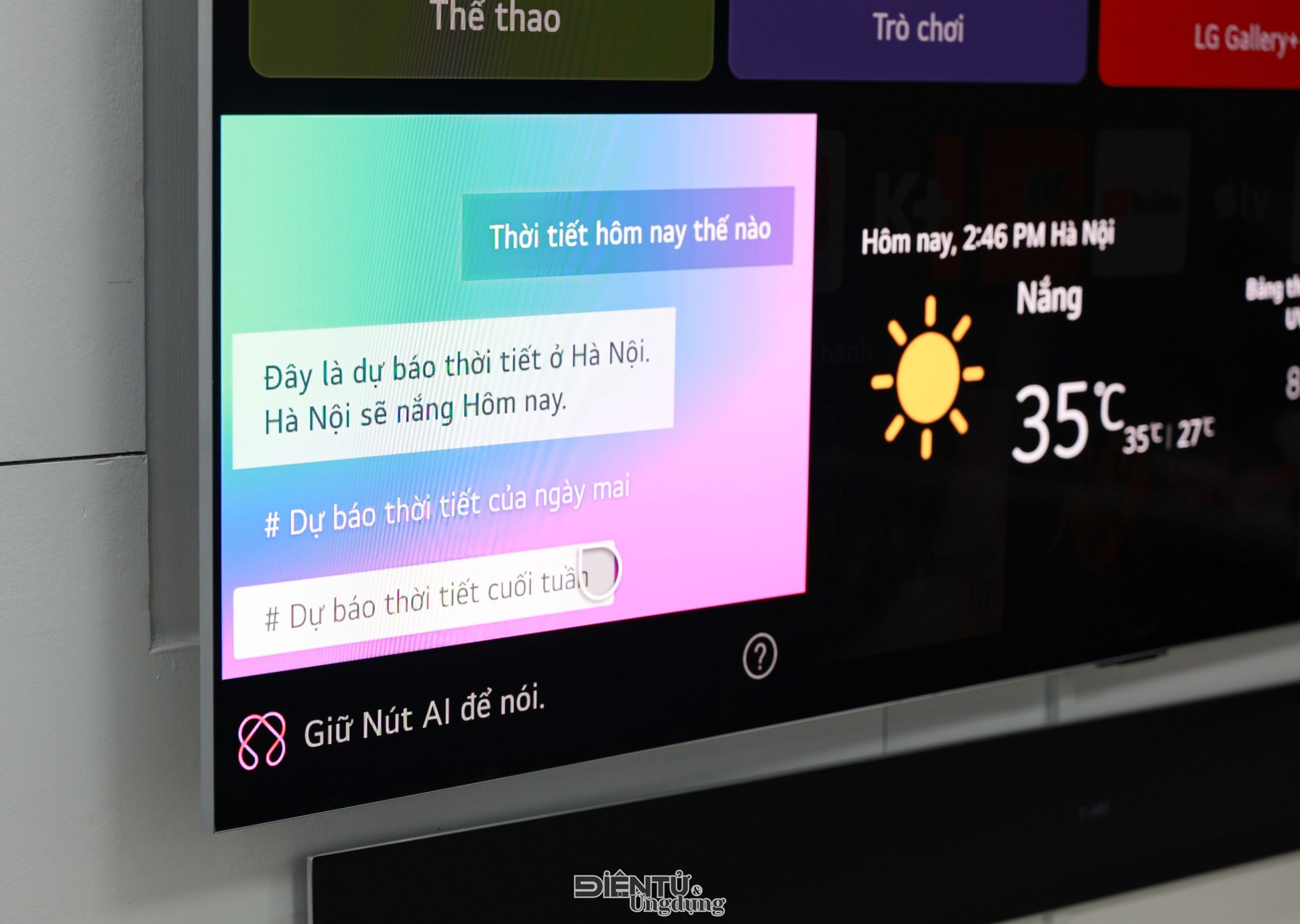 LG OLED evo AI G5: chiếc TV cao cấp nhất của LG có gì?