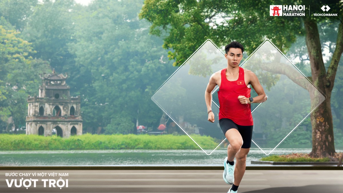 Giải Marathon Quốc tế Hà Nội Techcombank mùa 4: Bùng nổ bộ vật phẩm và ứng dụng công nghệ số