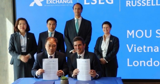 Bộ trưởng Nguyễn Văn Thắng làm việc với Sở Giao dịch chứng khoán London và FTSE Russell