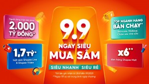 Người dùng Việt đã tiết kiệm hơn 2.000 tỷ đồng trong dịp Shopee 9.9