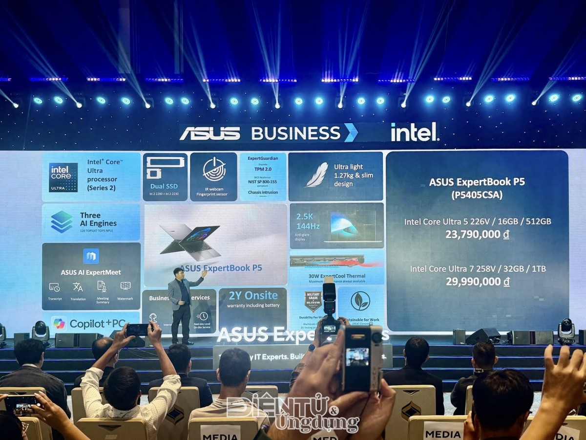 ASUS ra mắt loạt giải pháp bền bỉ dành cho doanh nghiệp Việt bứt phá trong kỷ nguyên AI ASUS ra mắt loạt giải pháp bền bỉ dành cho doanh nghiệp Việt bứt phá trong kỷ nguyên AI