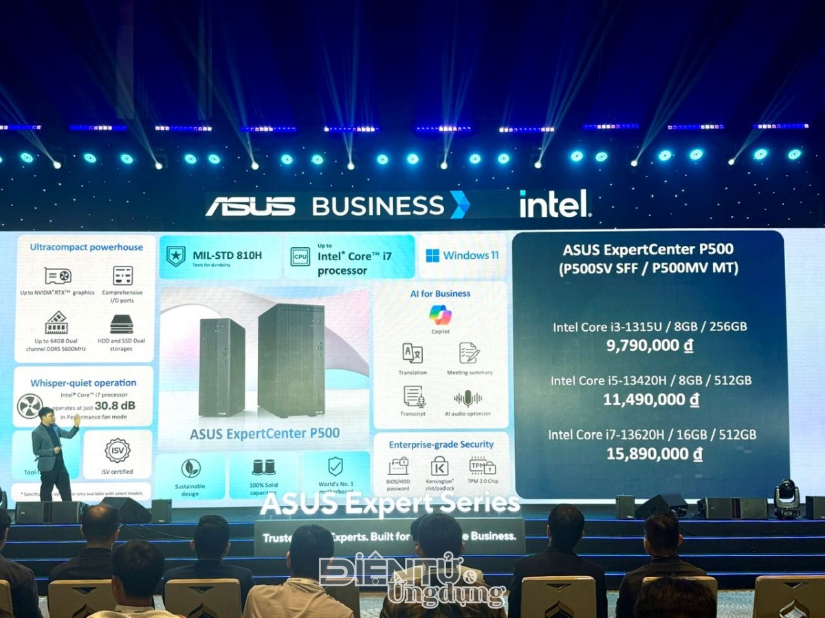 ASUS ra mắt loạt giải pháp bền bỉ dành cho doanh nghiệp Việt bứt phá trong kỷ nguyên AI