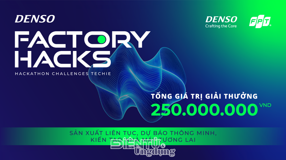 Cuộc thi Hackathon DENSO Factory Hacks mùa 3 chính thức khởi tranh Cuộc thi Hackathon DENSO Factory Hacks mùa 3 chính thức khởi tranh