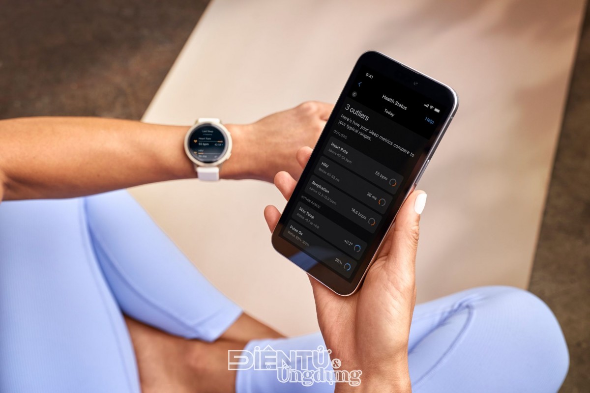 Garmin Venu 4, chăm sóc sức khỏe toàn diện hơn
