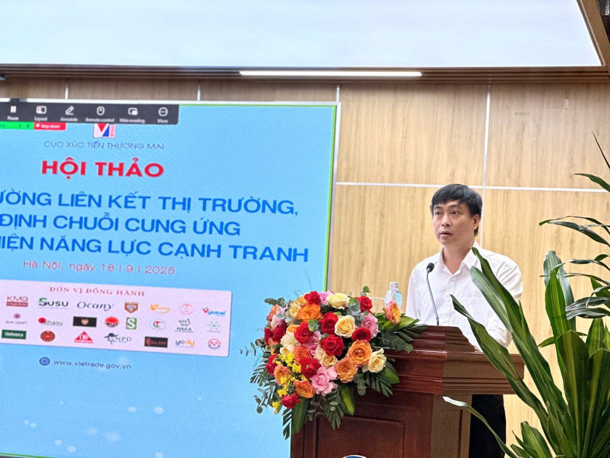 Tăng cường liên kết thị trường, ổn định chuỗi cung ứng và cải thiện năng lực cạnh tranh Tăng cường liên kết thị trường, ổn định chuỗi cung ứng và cải thiện năng lực cạnh tranh