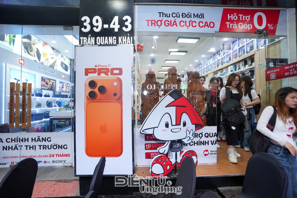 hệ thống Minh Tuấn Mobile đã nhận được 18.000 đơn đặt hàng trước iPhone 17 và iPhone Air sau 1 tuần mở đặt hàng
