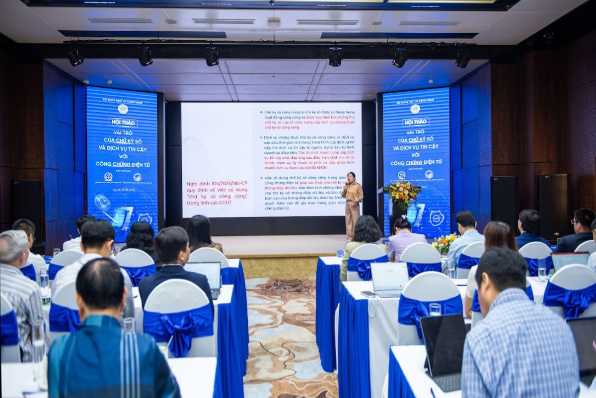 Chữ ký số và các dịch vụ tin cậy là nền tảng để đảm bảo niềm tin trong các giao dịch điện tử Chữ ký số và các dịch vụ tin cậy là nền tảng để đảm bảo niềm tin trong các giao dịch điện tử