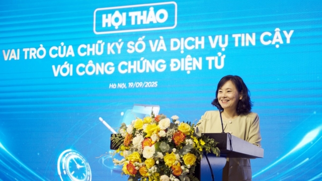 Chữ ký số và các dịch vụ tin cậy là nền tảng để đảm bảo niềm tin trong các giao dịch điện tử