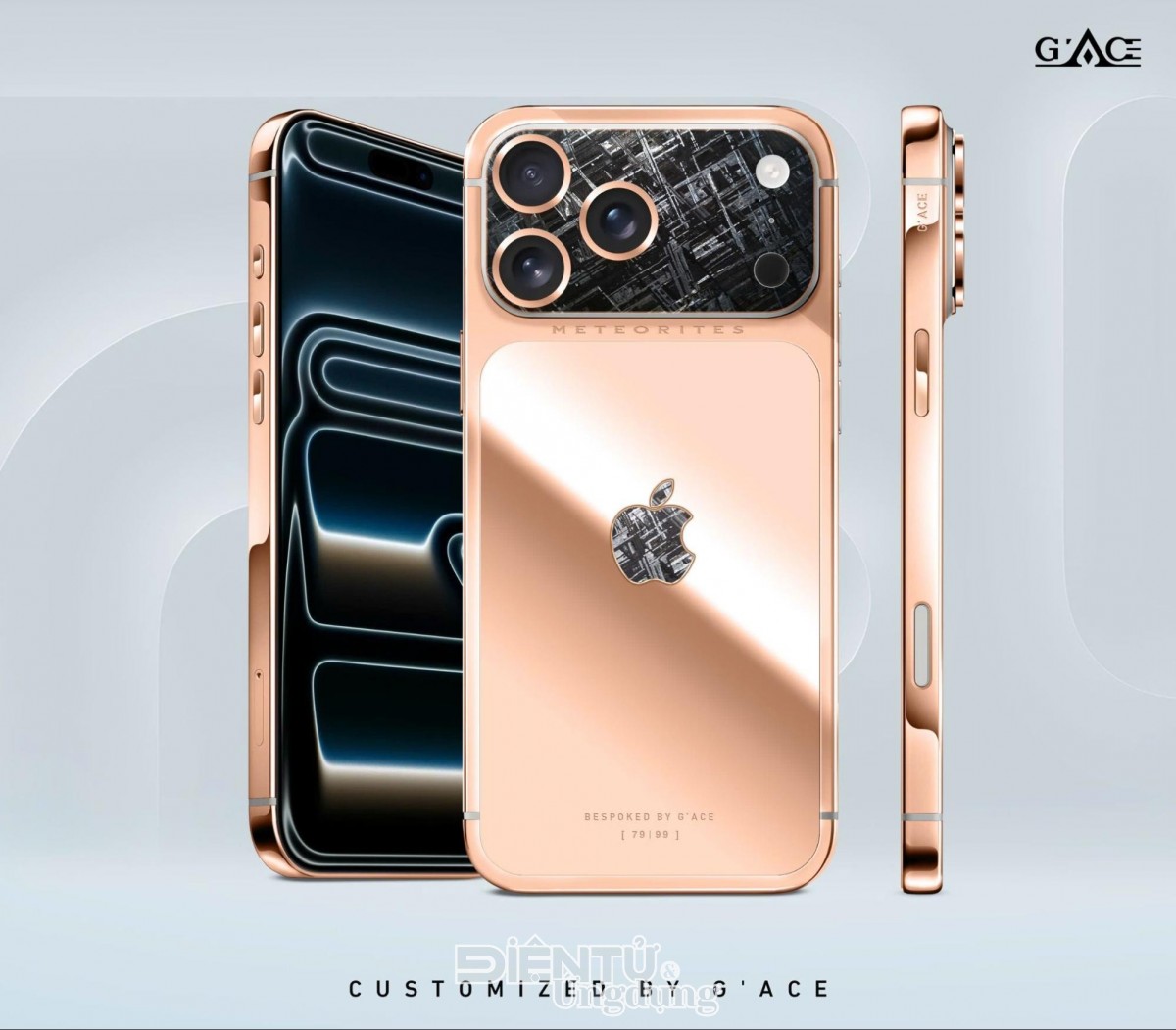 iPhone Air và iPhone 17 Pro Max mạ vàng
