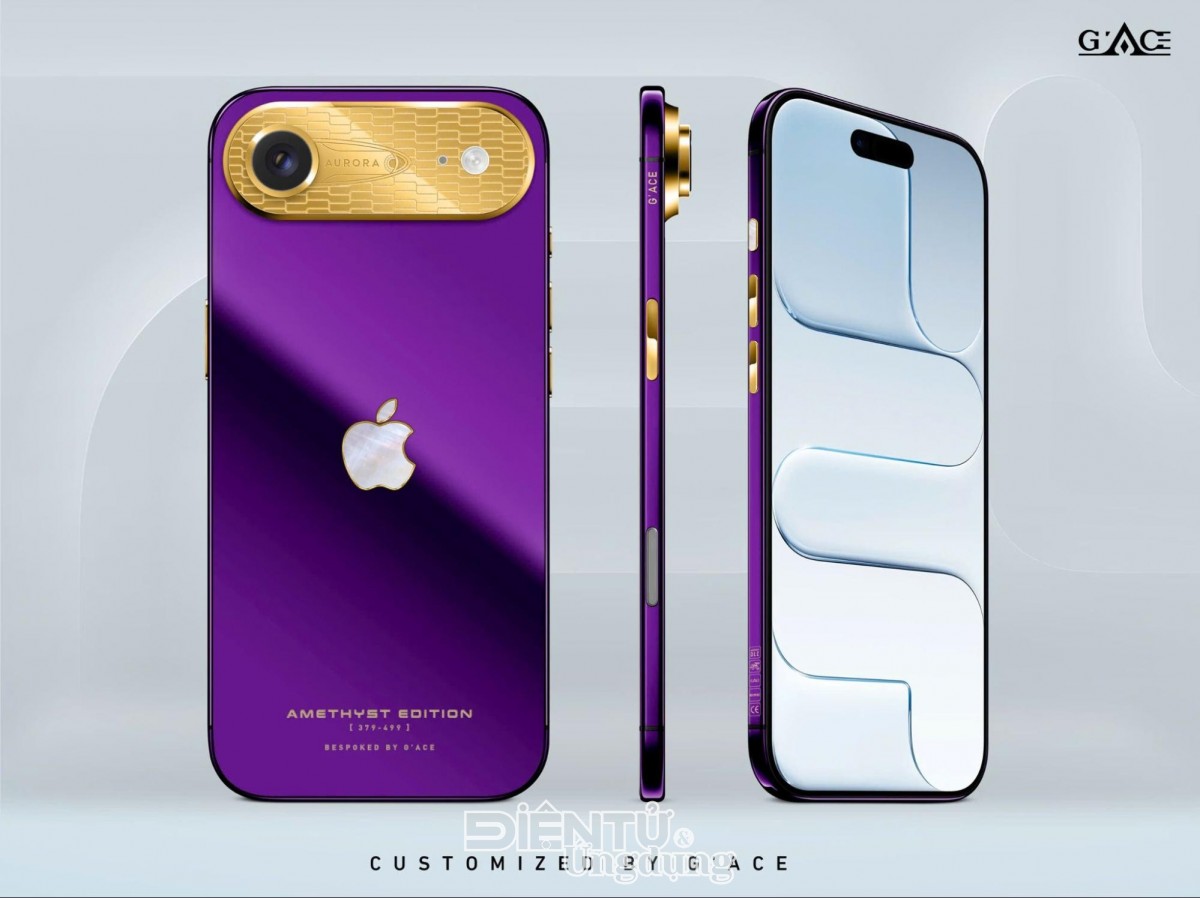 iPhone Air và iPhone 17 Pro Max mạ vàng