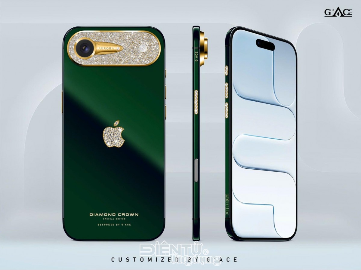 iPhone Air và iPhone 17 Pro Max mạ vàng