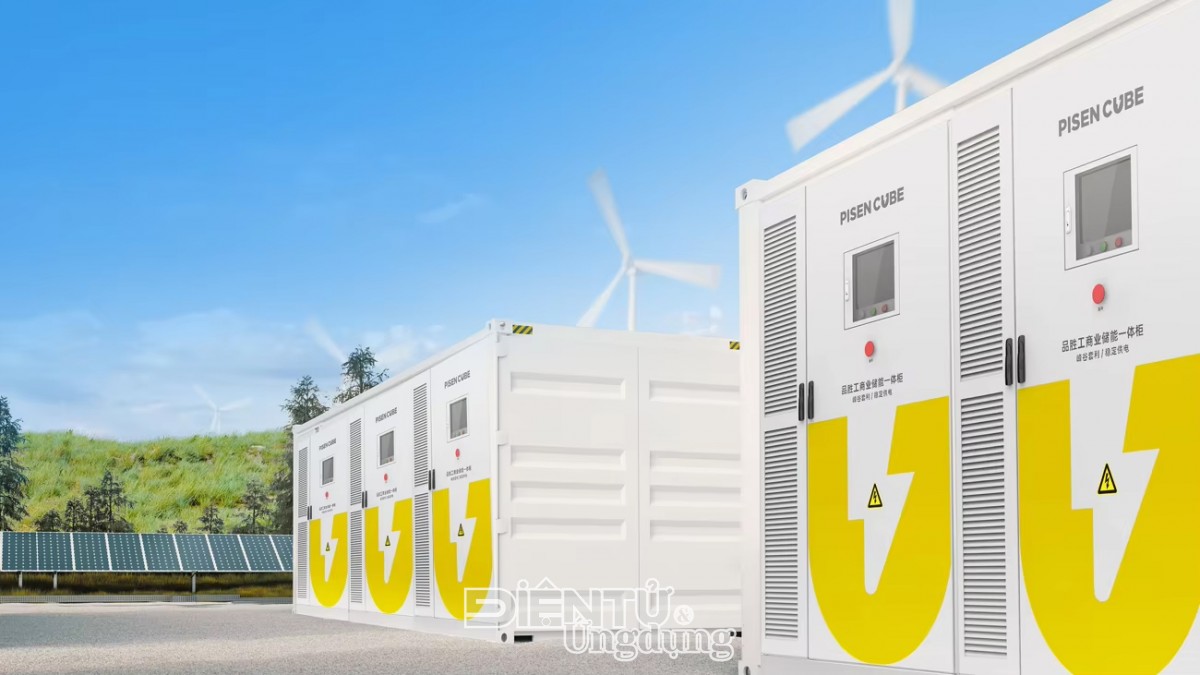 BESS PISEN CUBE: giải pháp lưu trữ năng lượng thế hệ mới