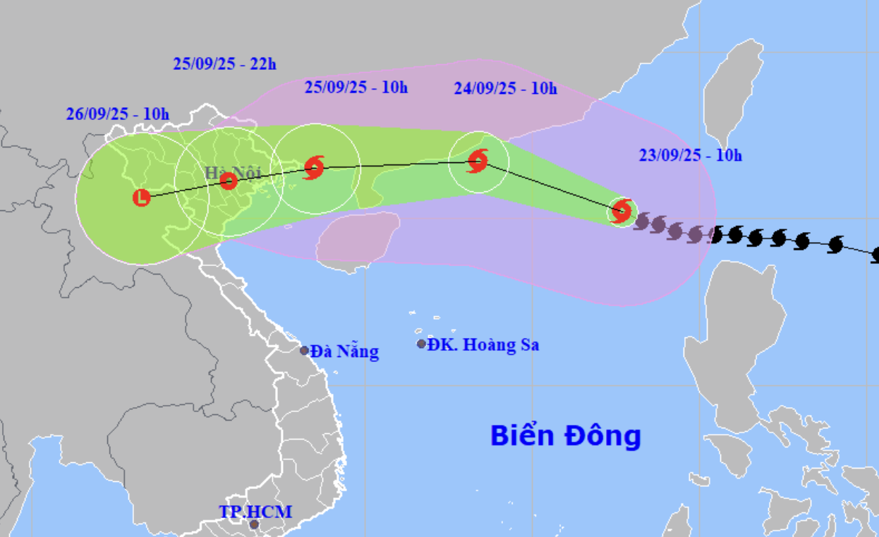Siêu bão Ragasa đổ bộ: Bộ Y tế yêu cầu ứng phó ở mức cao nhất - Ảnh 1.