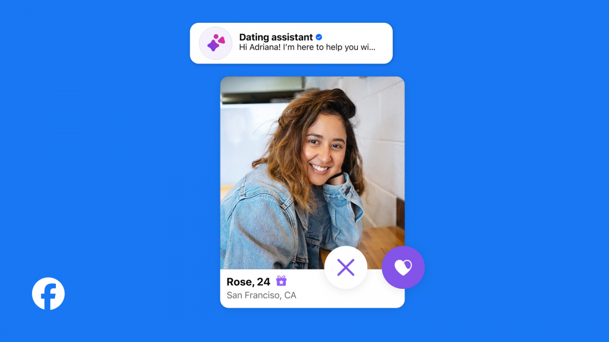 Facebook cập nhật trợ lý AI cho tính năng hẹn hò Facebook Dating