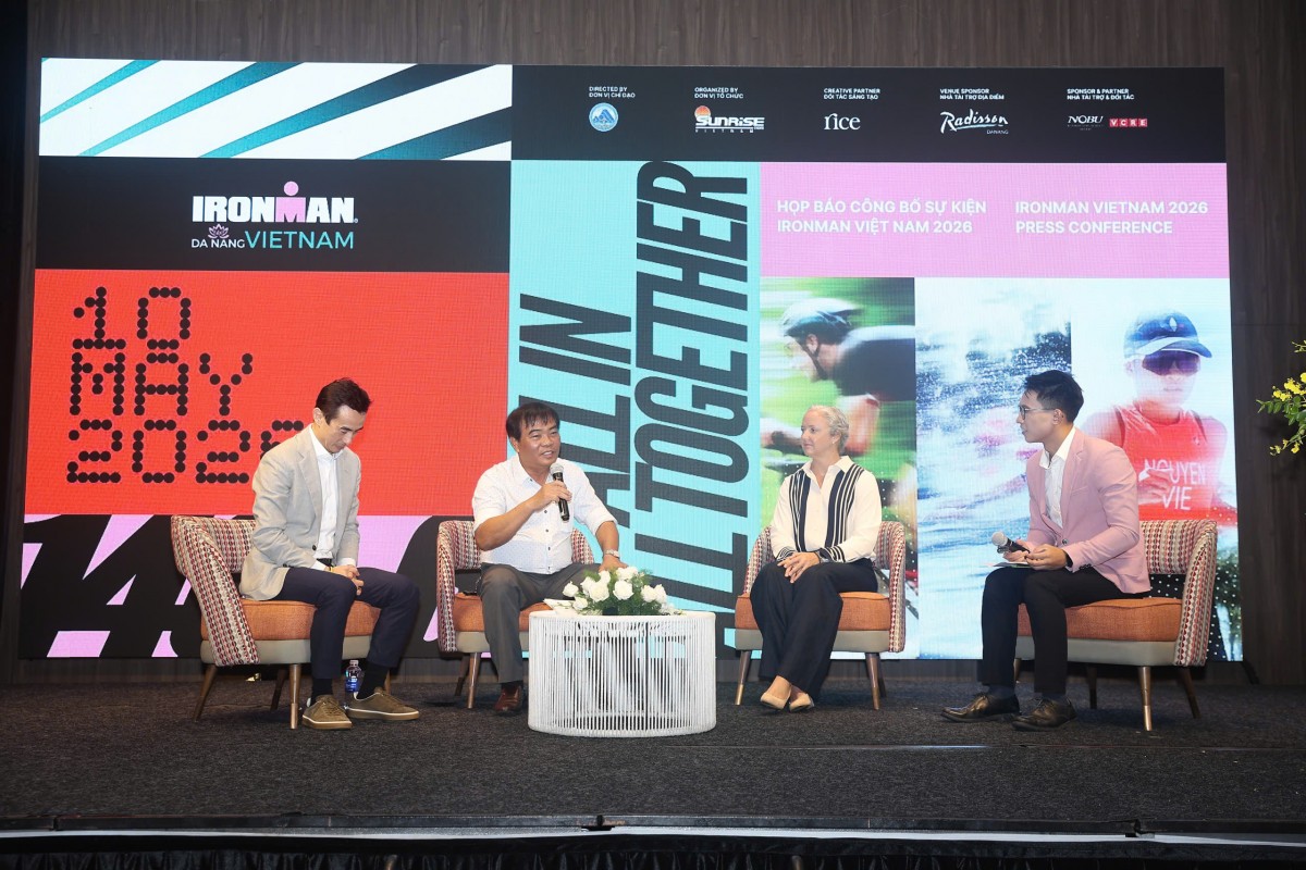 Việt Nam lần đầu đăng cai giải ba môn phối hợp IRONMAN cự ly toàn phần tại Đà Nẵng