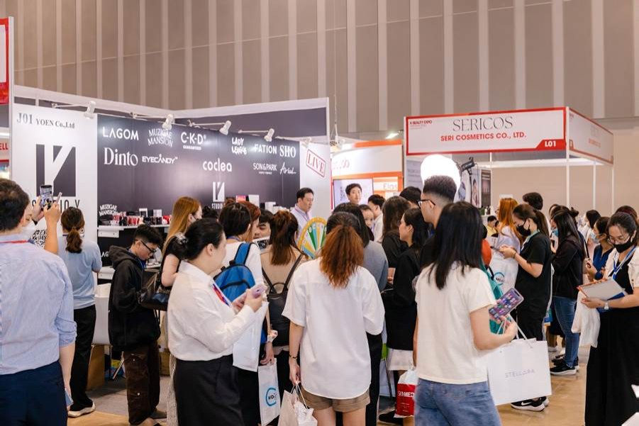 K-Beauty Expo Vietnam & Saigon Beauty Show 2025 quy tụ hơn 250 thương hiệu làm đẹp quốc tế