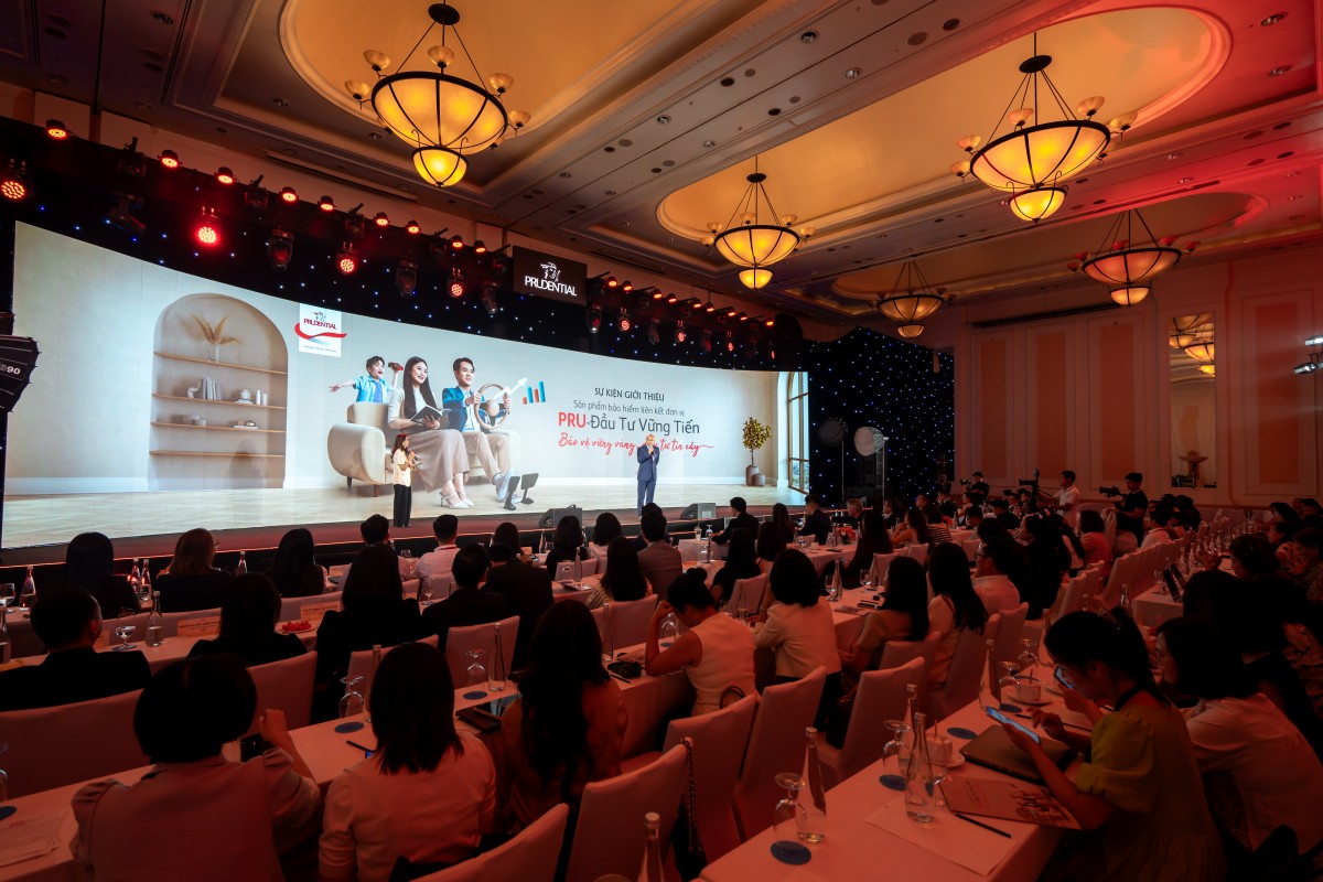 Prudential Việt Nam ra mắt Sản phẩm bảo hiểm liên kết đơn vị Pru-Đầu tư vững tiến