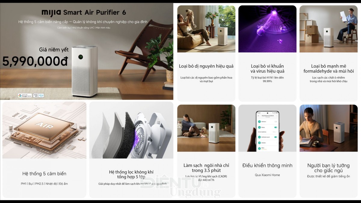 Nâng tầm trải nghiệm nhà thông minh, Xiaomi ra mắt loạt sản phẩm gia dụng Mijia