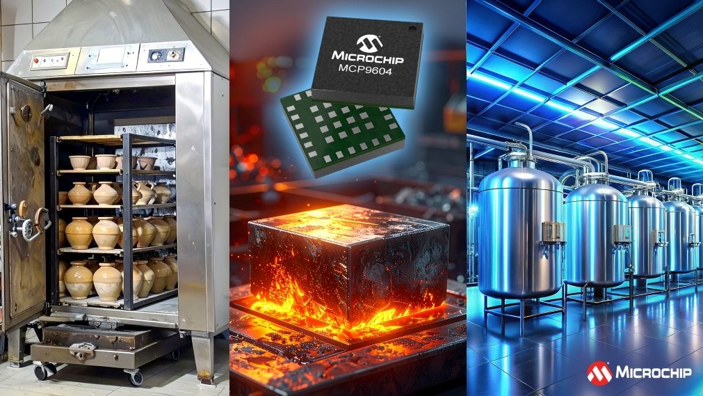 Chip đo nhiệt độ 4 kênh Microchip MCP9604 chính xác ±1,5°C