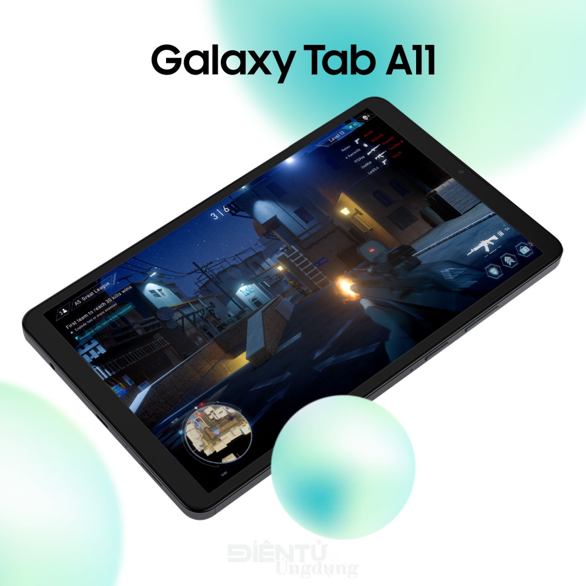 Samsung ra mắt dòng tablet giá rẻ Galaxy Tab A11