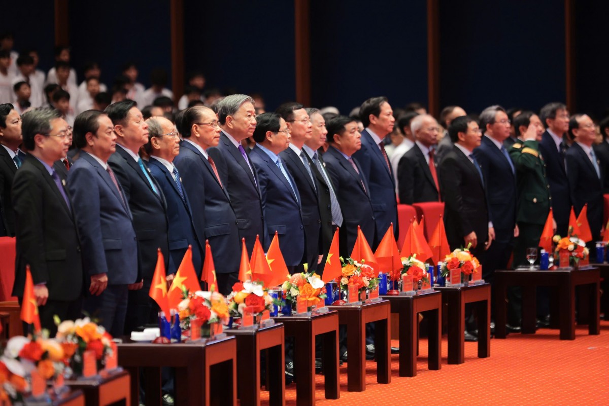 Lễ kỷ niệm 80 năm ngành Bưu chính và Viễn thông, 66 năm ngành Khoa học và Công nghệ và Đại hội Thi đua yêu nước lần thứ I Lễ kỷ niệm 80 năm ngành Bưu chính và Viễn thông, 66 năm ngành Khoa học và Công nghệ và Đại hội Thi đua yêu nước lần thứ I