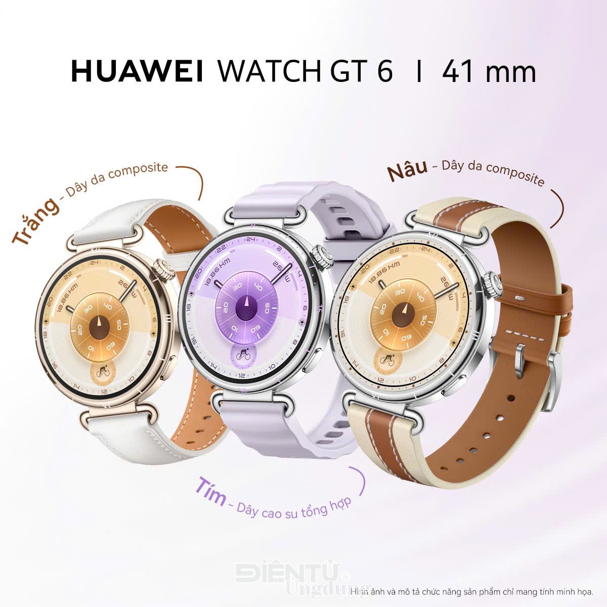 Trải nghiệm nhanh HUAWEI WATCH GT 6 phiên bản 41mm dây da dành cho nữ