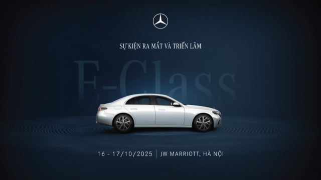 Ra mắt và Triển lãm Mercedes-Benz E-Class thế hệ mới tại Hà Nội