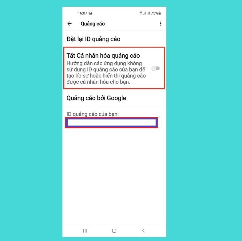 Hướng dẫn tắt quảng cáo, tăng cường bảo mật trên điện thoại Samsung