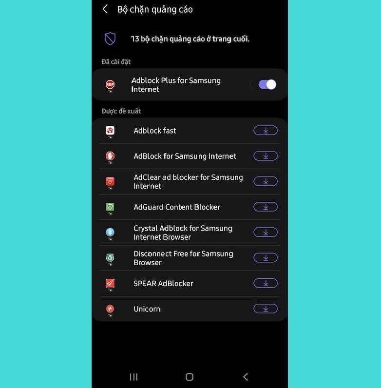 Hướng dẫn tắt quảng cáo, tăng cường bảo mật trên điện thoại Samsung