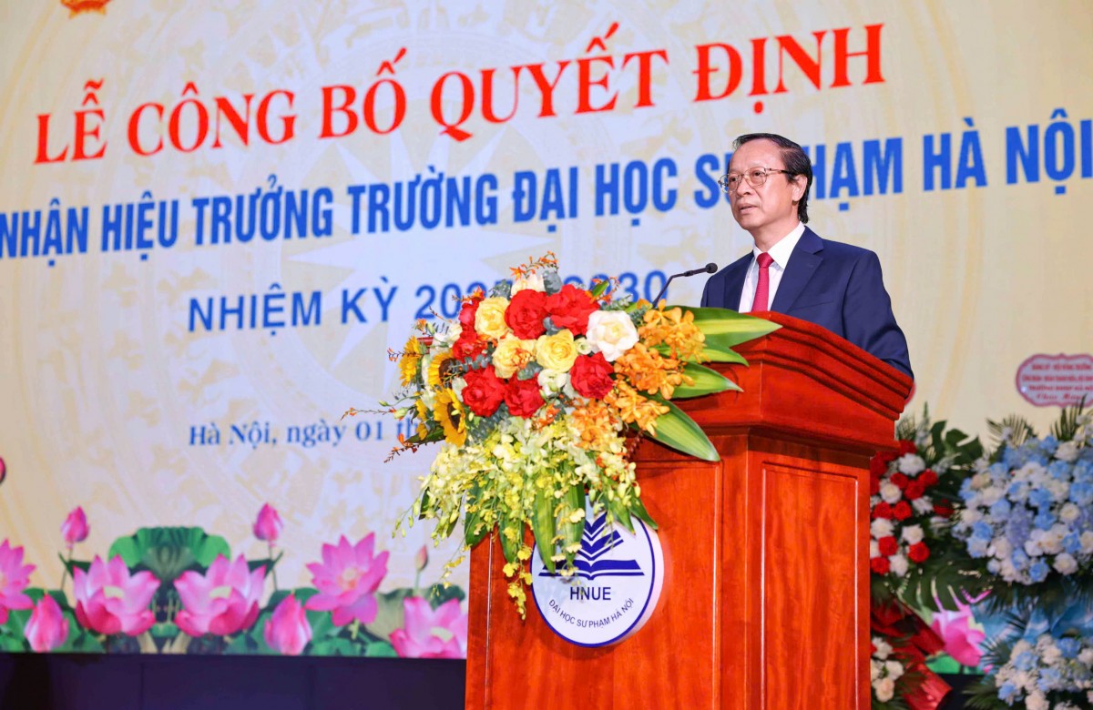 PGS.TS. Nguyễn Đức Sơn được công nhận Hiệu trưởng Trường Đại học Sư phạm Hà Nội nhiệm kỳ 2025–2030 PGS.TS. Nguyễn Đức Sơn được công nhận Hiệu trưởng Trường Đại học Sư phạm Hà Nội nhiệm kỳ 2025–2030