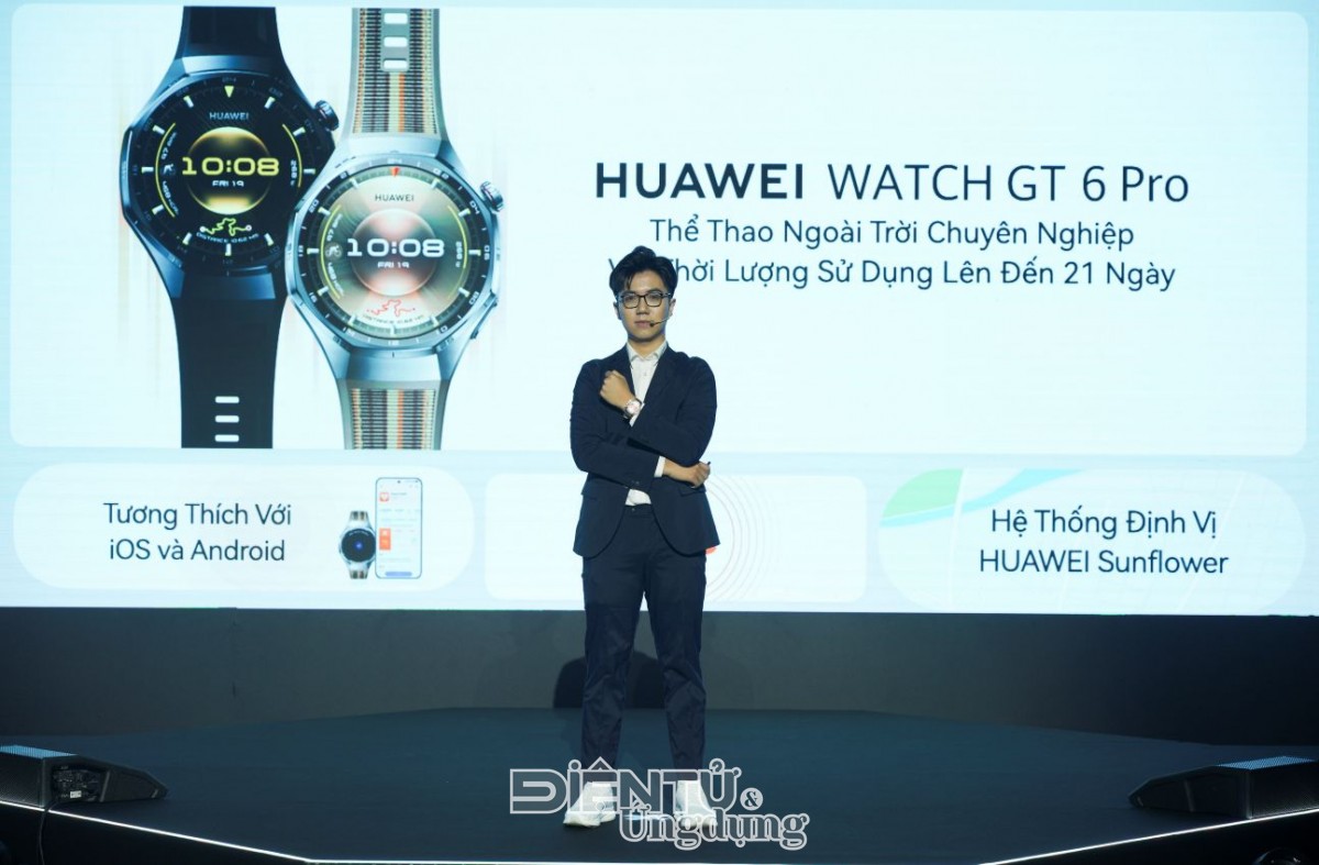 Huawei ra mắt loạt đồng hồ thông minh thế hệ mới HUAWEI WATCH GT 6 Series Huawei ra mắt loạt đồng hồ thông minh thế hệ mới HUAWEI WATCH GT 6 Series