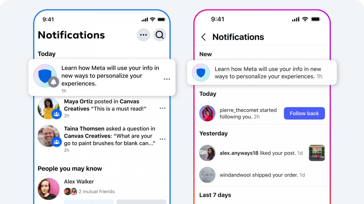 Cá nhân hóa quảng cáo và nội dung từ tương tác với Meta AI