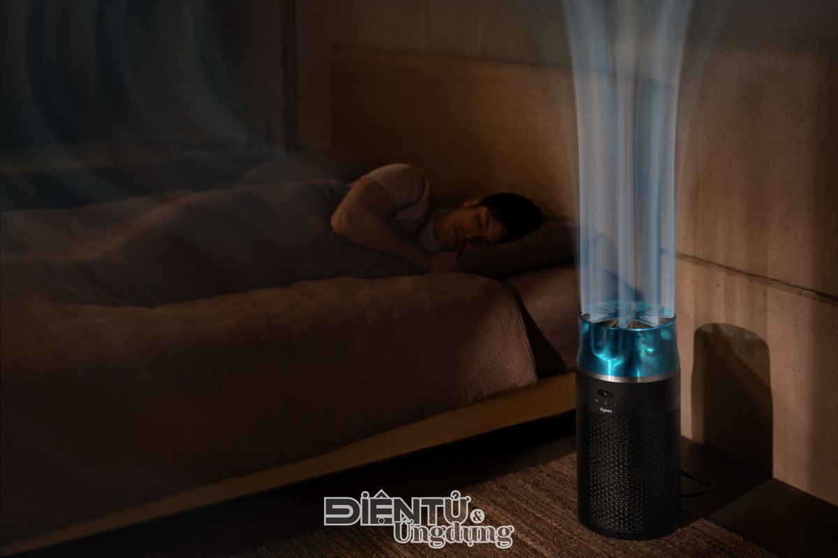 Dyson Hushjet™, máy lọc không khí nhỏ gọn nhất
