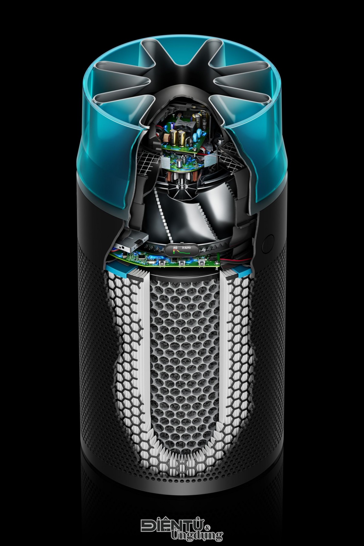 Dyson Hushjet™, máy lọc không khí nhỏ gọn nhất