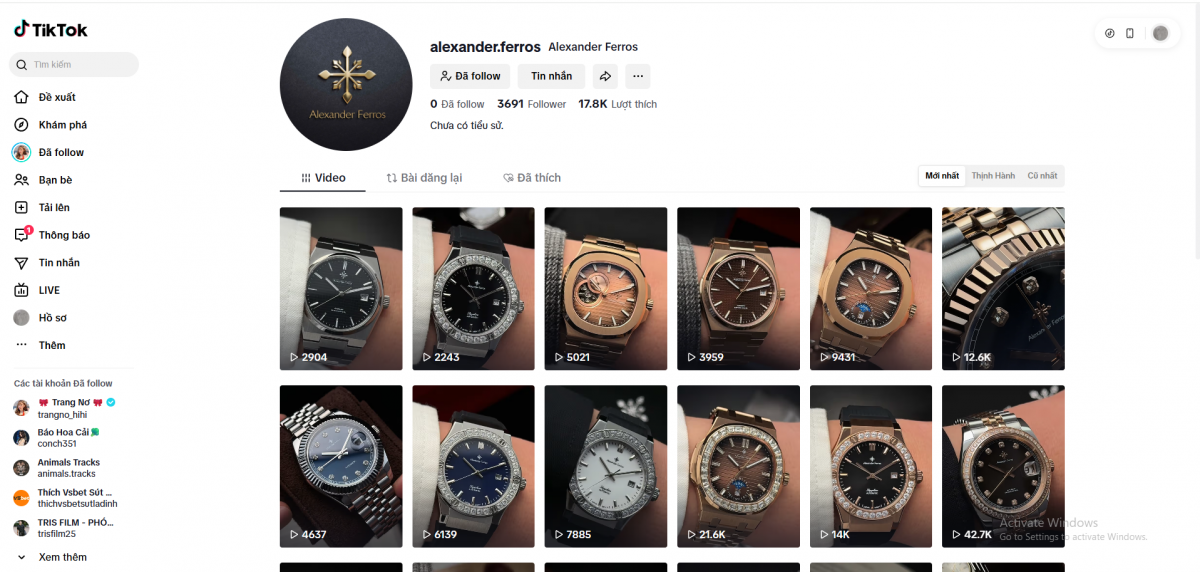 Thương mại điện tử rút ngắn khoảng cách giữa khách hàng và đồng hồ cao cấp