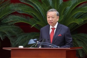 Tổng Bí thư Tô Lâm phát biểu khai mạc Hội nghị Ban Chấp hành Trung ương 13 khóa XIII