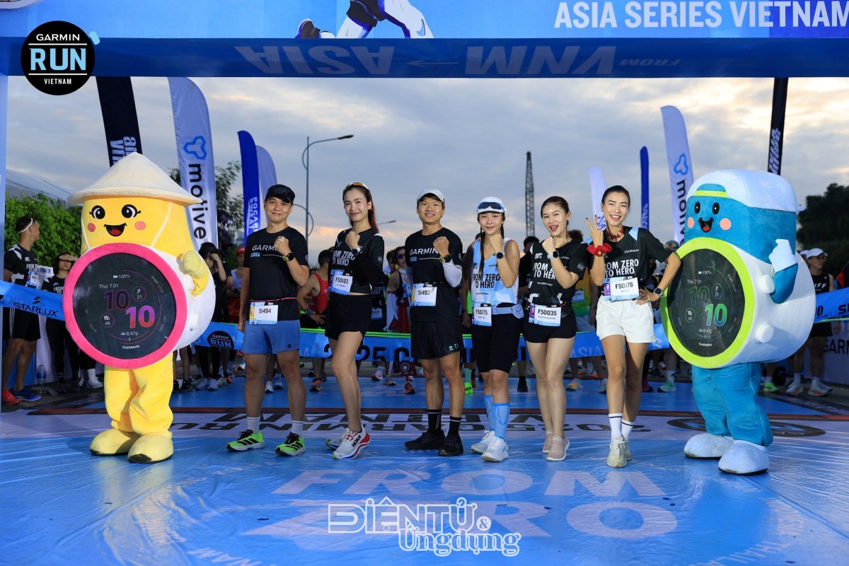 Garmin Run Vietnam 2025, điểm đến của 6.000 runner