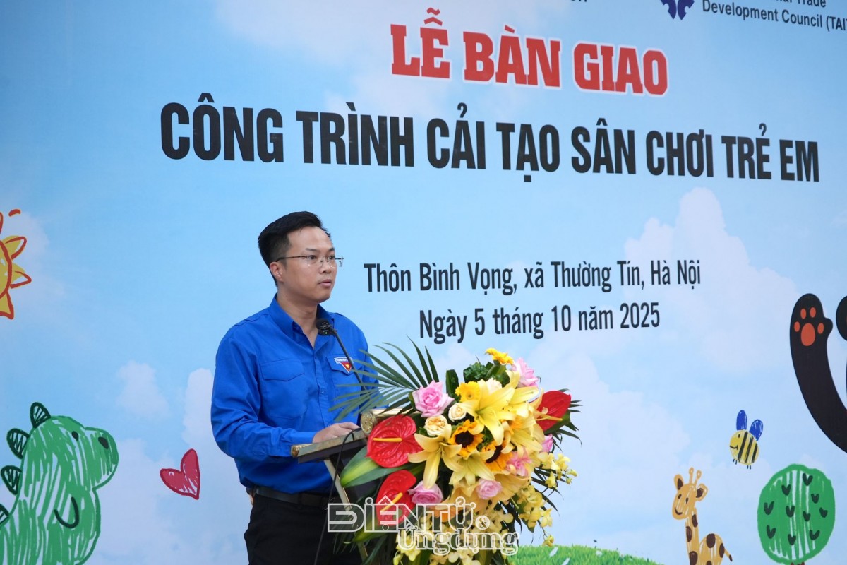 Khánh thành “Sân chơi xanh” Khánh thành “Sân chơi xanh”