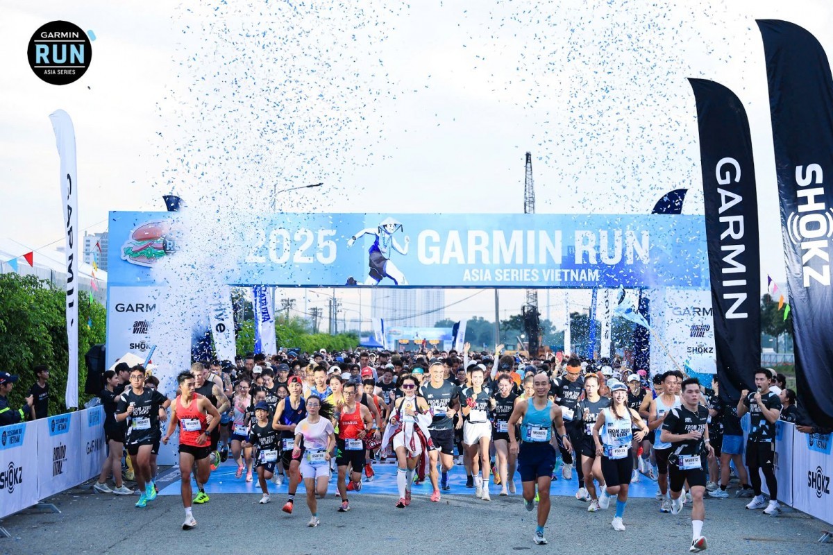 Garmin Run Vietnam 2025: điểm đến của 6.000 runner