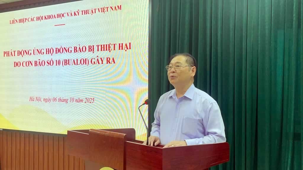 VUSTA kêu gọi chung tay giúp đồng bào vùng bão số 10