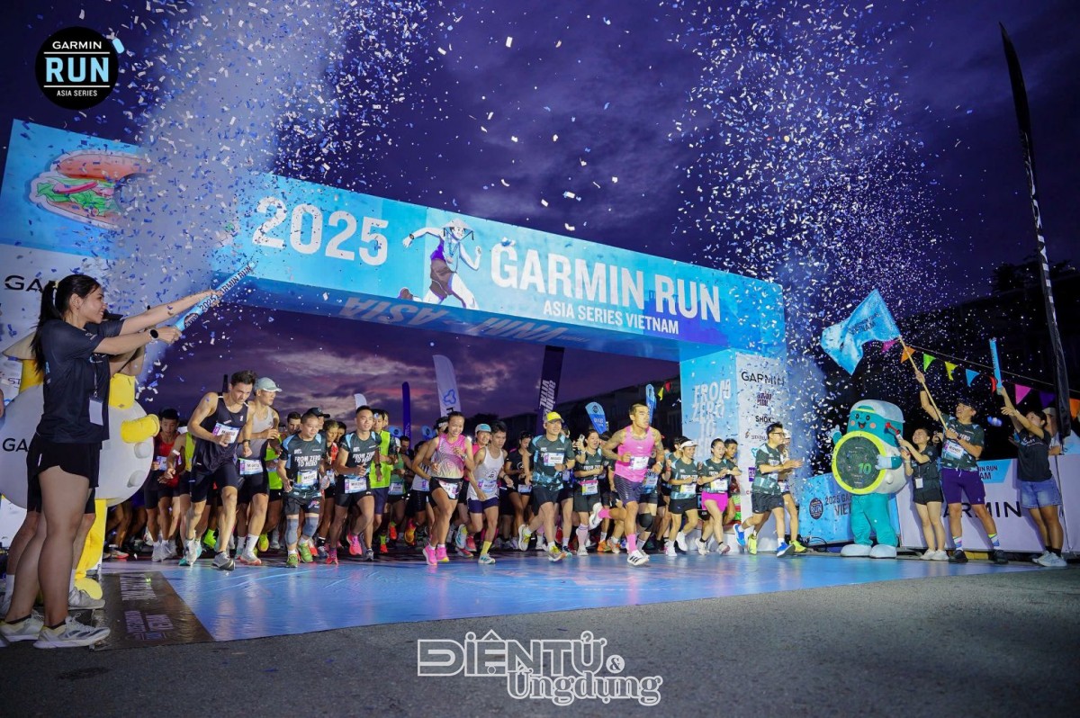 Garmin Run Vietnam 2025, điểm đến của 6.000 runner