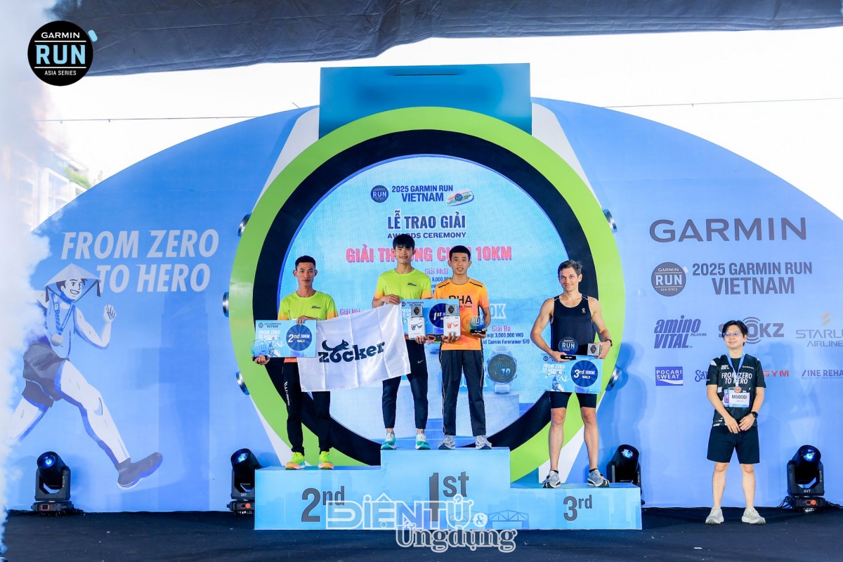 Garmin Run Vietnam 2025, điểm đến của 6.000 runner