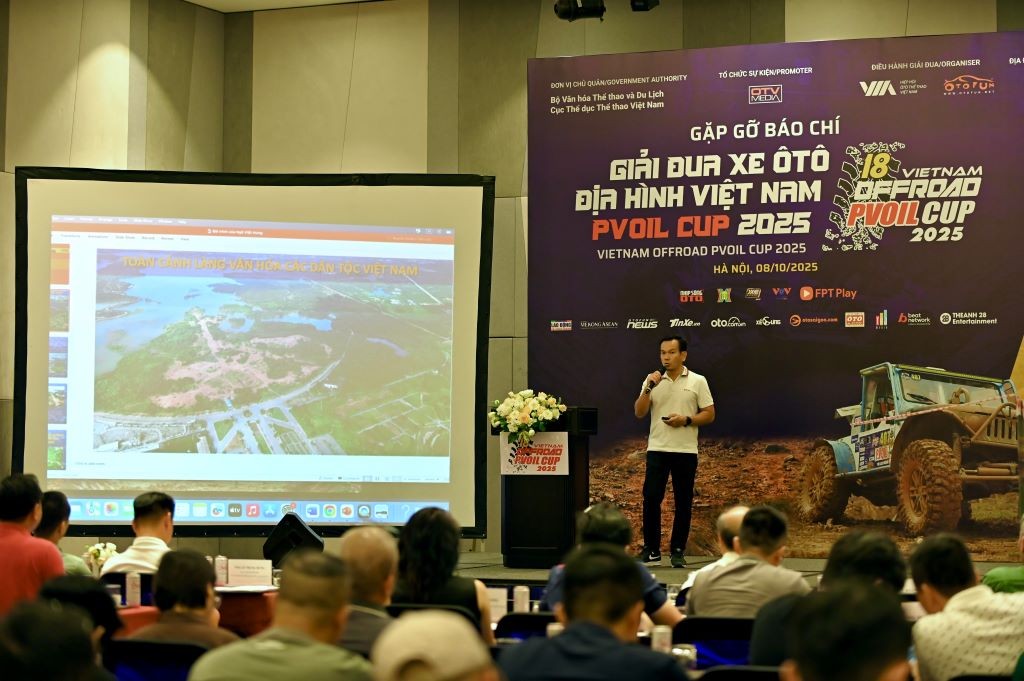 Giải đua xe Ô tô địa hình PVOIL VOC 2025 phá kỷ lục với 24 đường thi Giải đua xe Ô tô địa hình PVOIL VOC 2025 phá kỷ lục với 24 đường thi