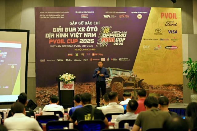 Giải đua xe Ô tô địa hình PVOIL VOC 2025 phá kỷ lục với 24 đường thi