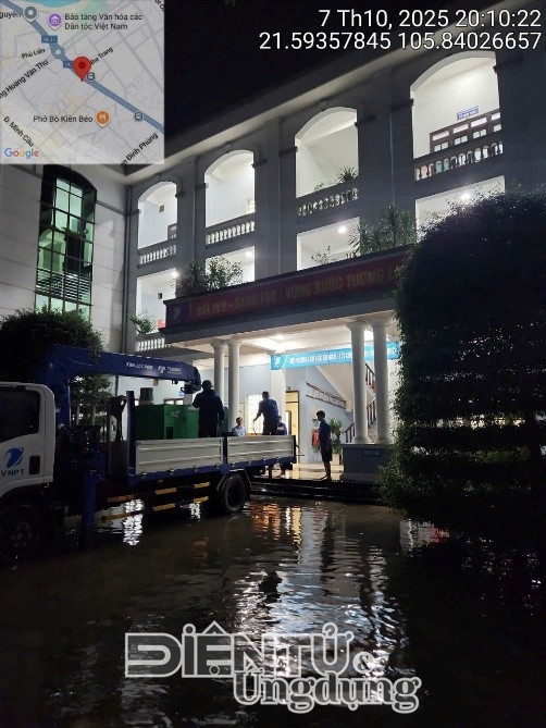 VNPT đảm bảo phục vụ chính quyền và người dân vùng bão, lũ
